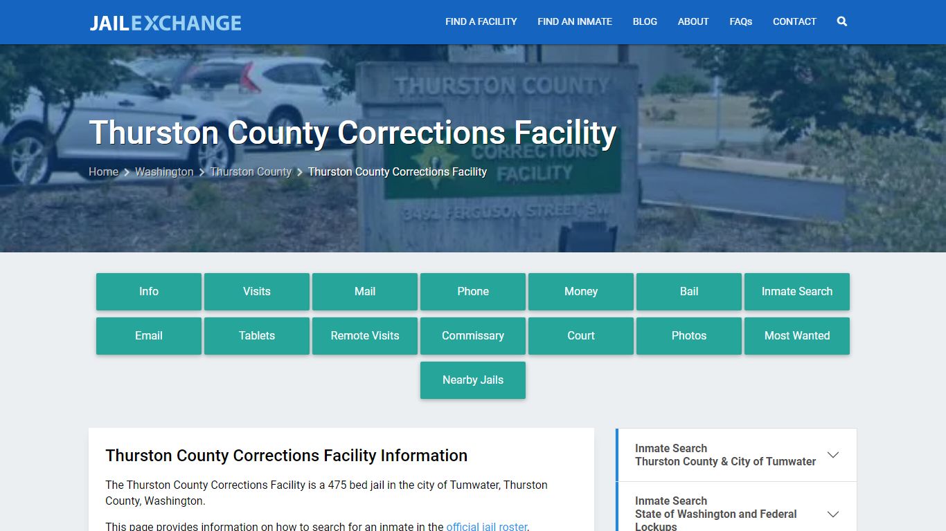 Thurston County Corrections Facility - Jail Exchange